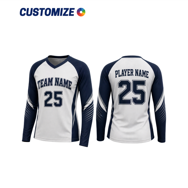 Long Sleeves Volleyball Jersey