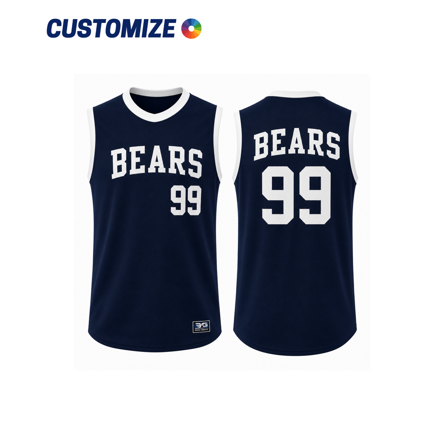Sleeveless Pullover Baseball Jersey