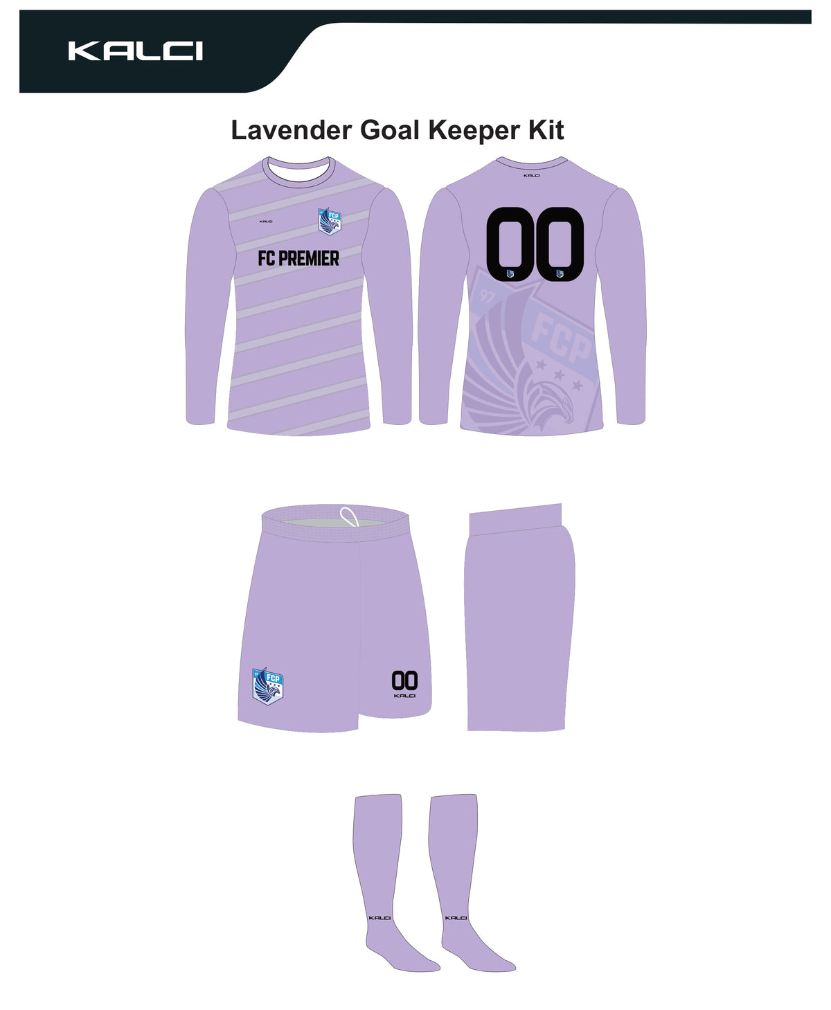 FC Premier GK Socks Lavender